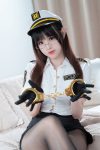Cosplay miko酱ww 缠绕女警(32P)