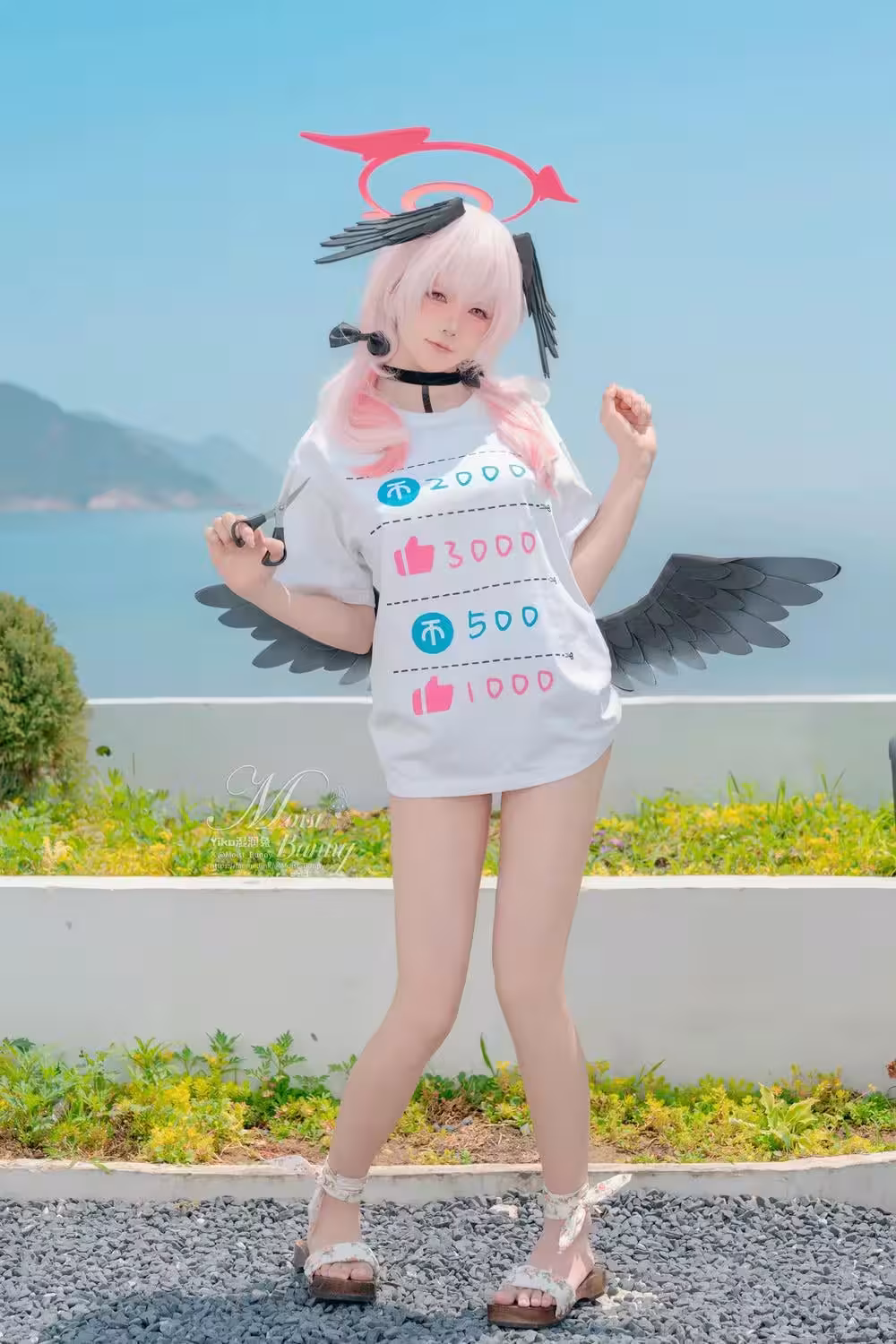 咬一口兔娘ovo (Yaokoututu) – 8月作品『下江小春 泳裝』 Honey