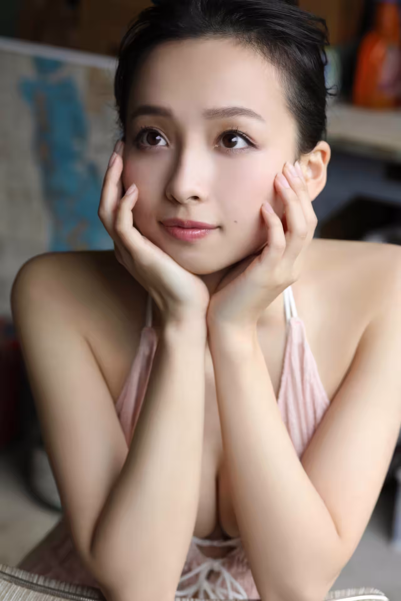 [華村あすか] 從這個角度看身材太犯規 想像空間全開 (36 Photos)