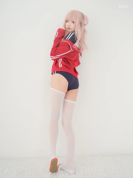 Coser@五更百鬼 舰长 体操服 猫耳