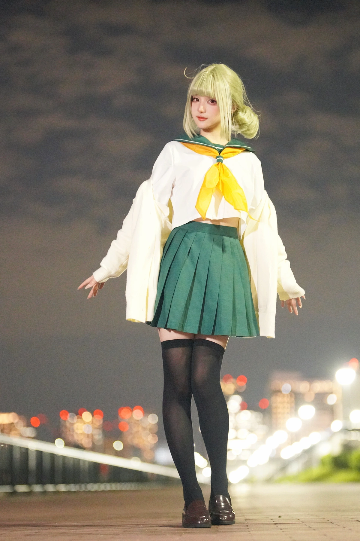 Cosplay 幼愛Youmeko – 小琪舞JK工作服