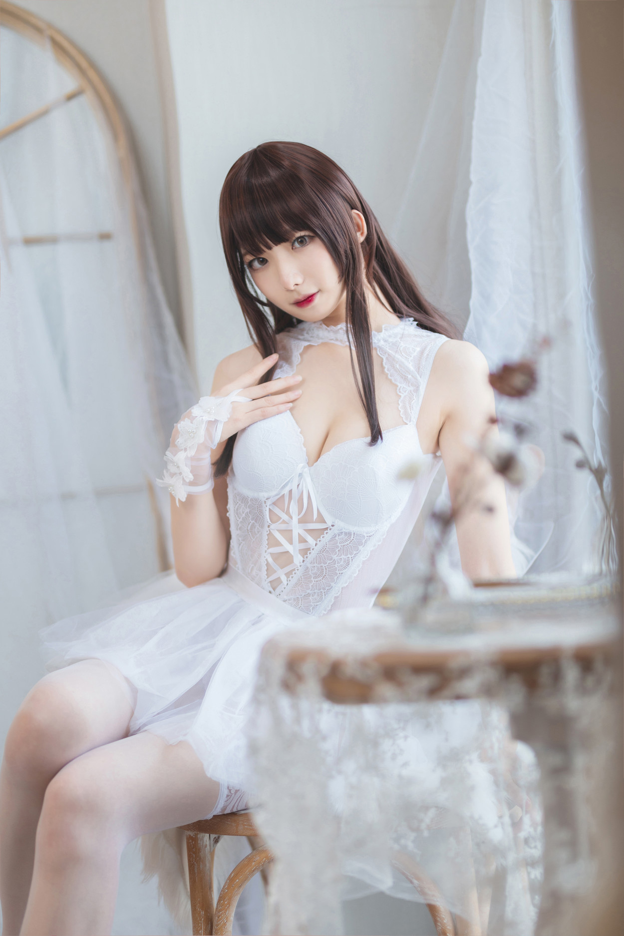Cosplay 封疆疆v 纯白(45P)