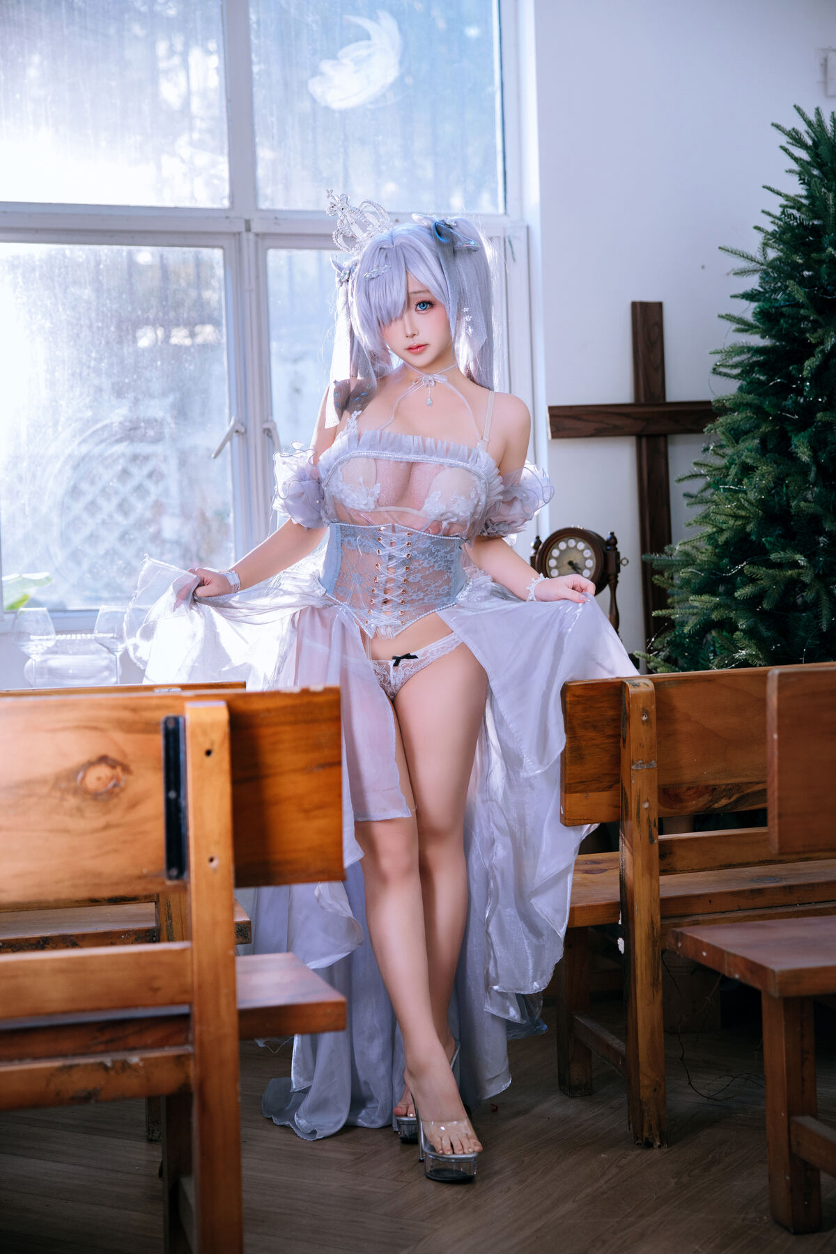 Coser@日奈娇 – 胜利女神 妮姬 灰姑娘 (43P)