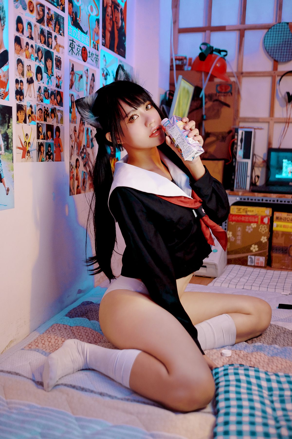 Coser@PingPing – Kuroneko (32P)