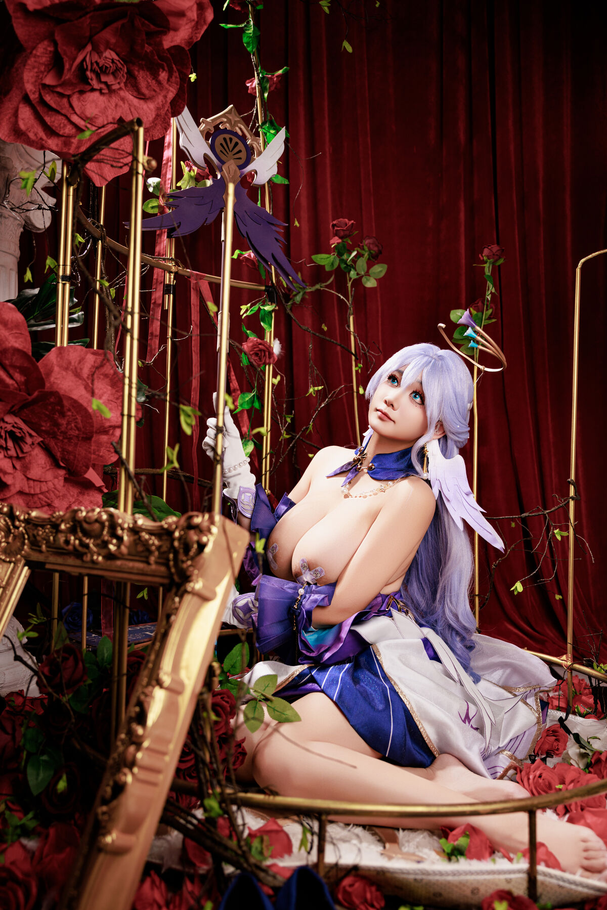 Coser@阿雪雪 – 崩坏 星穹铁道 知更鸟 (91P)