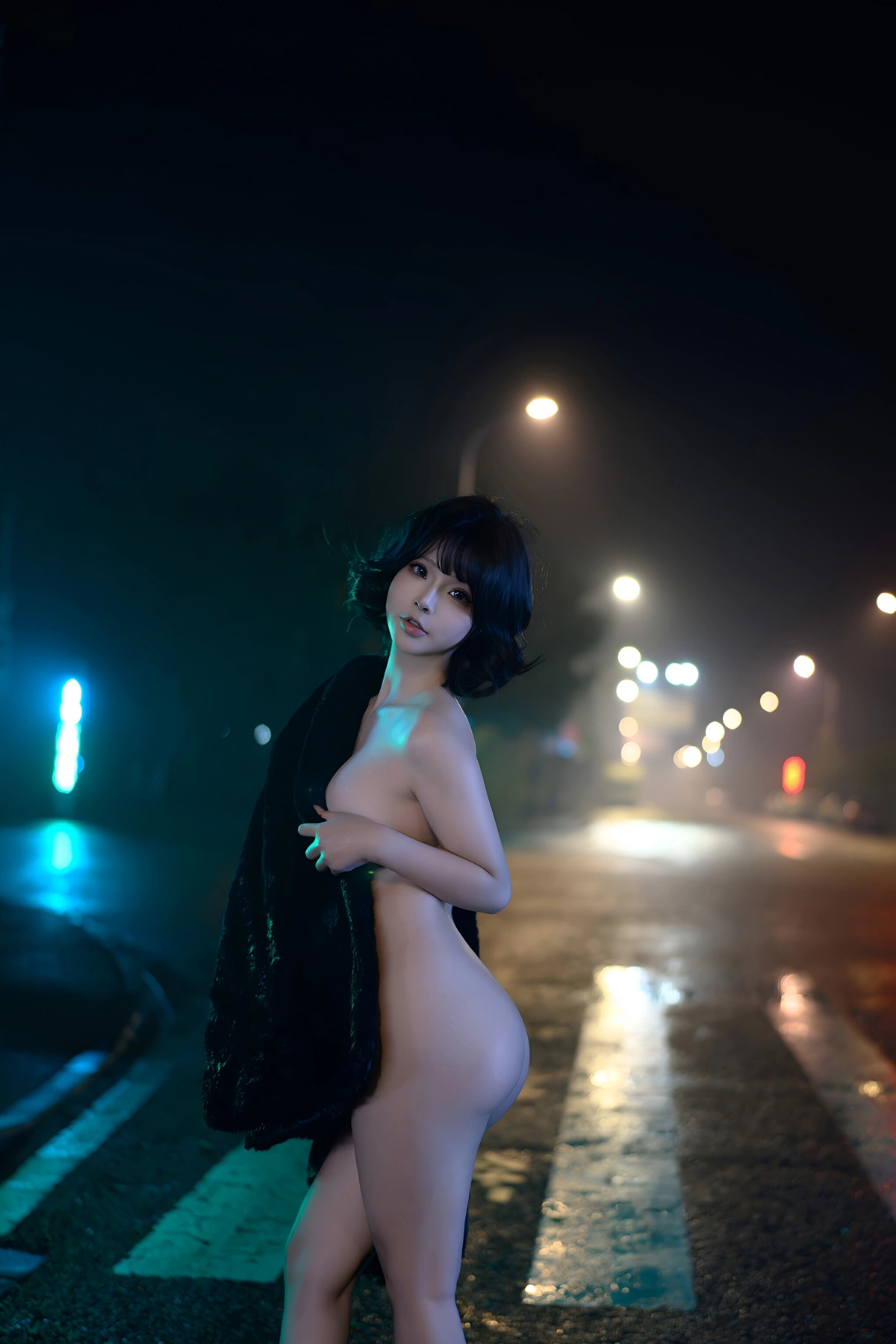 Cosplay Yuuhui玉汇 – 夜游轮渡 Set.02