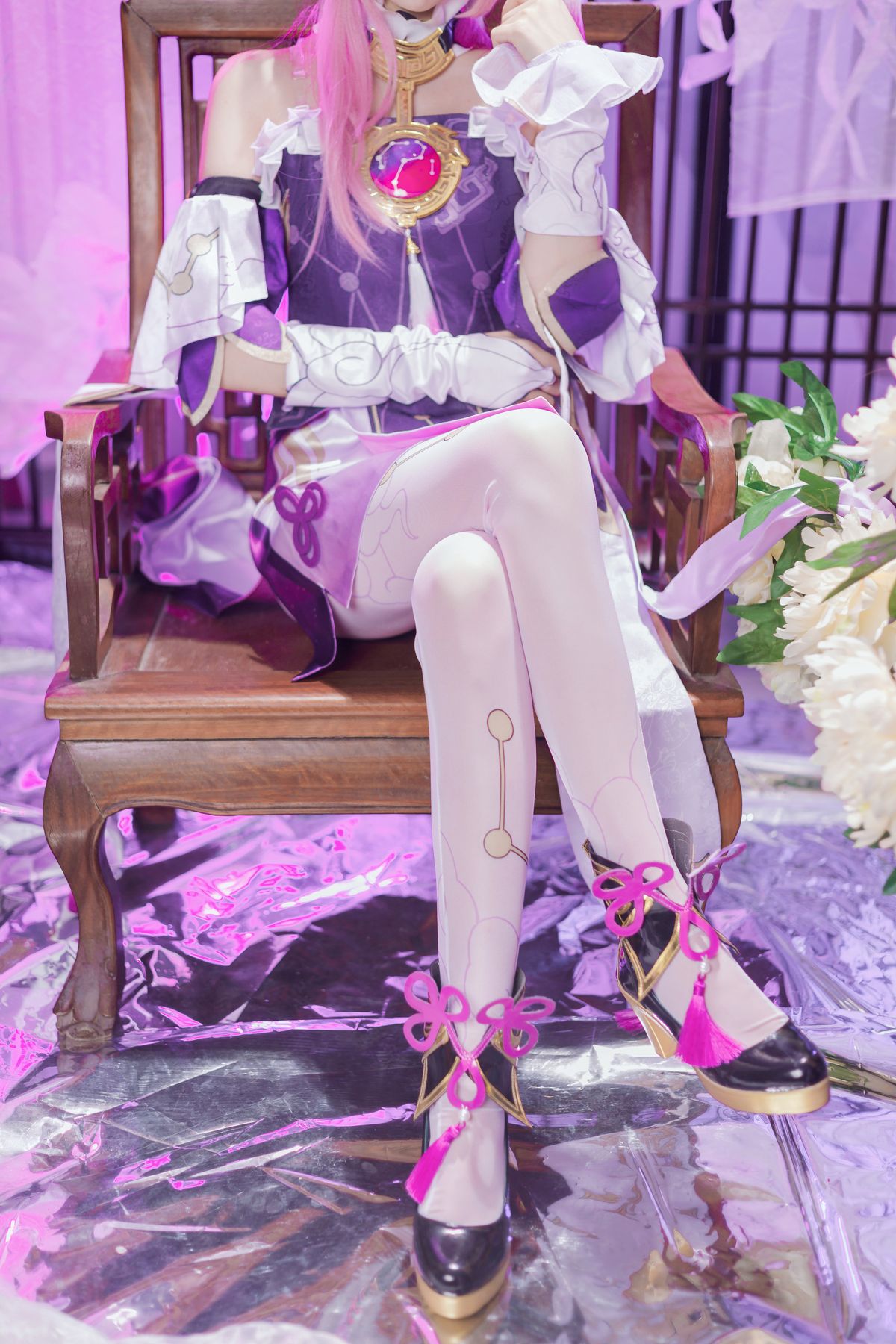 Coser@桜桃喵 – 符玄 (28P – 2V)