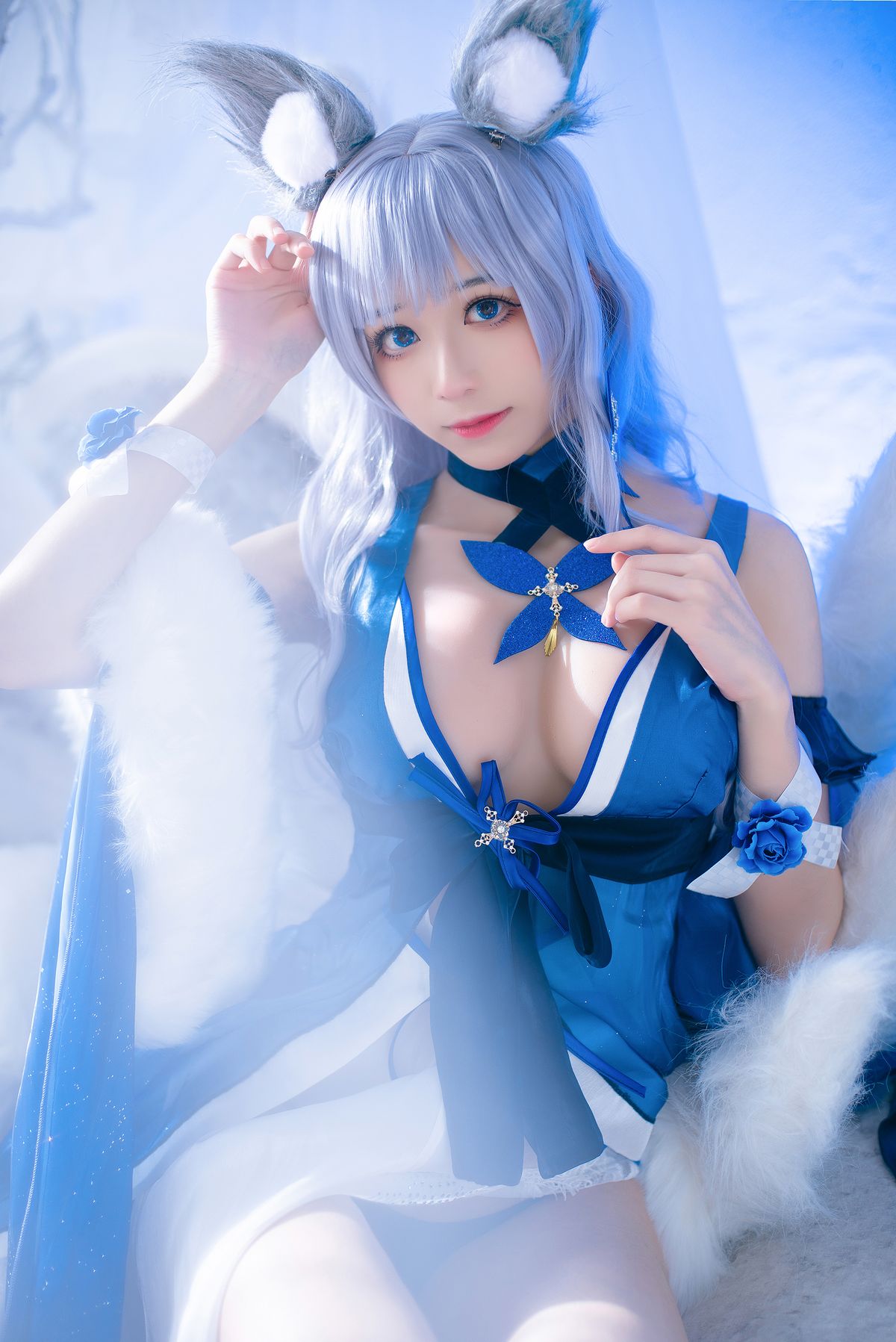 Coser@Tomoyo酱 – 碧蓝 信浓礼服 (23P)