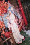 Cosplay 神沢永莉 蕾姆和风 Rem (レム)(48P)