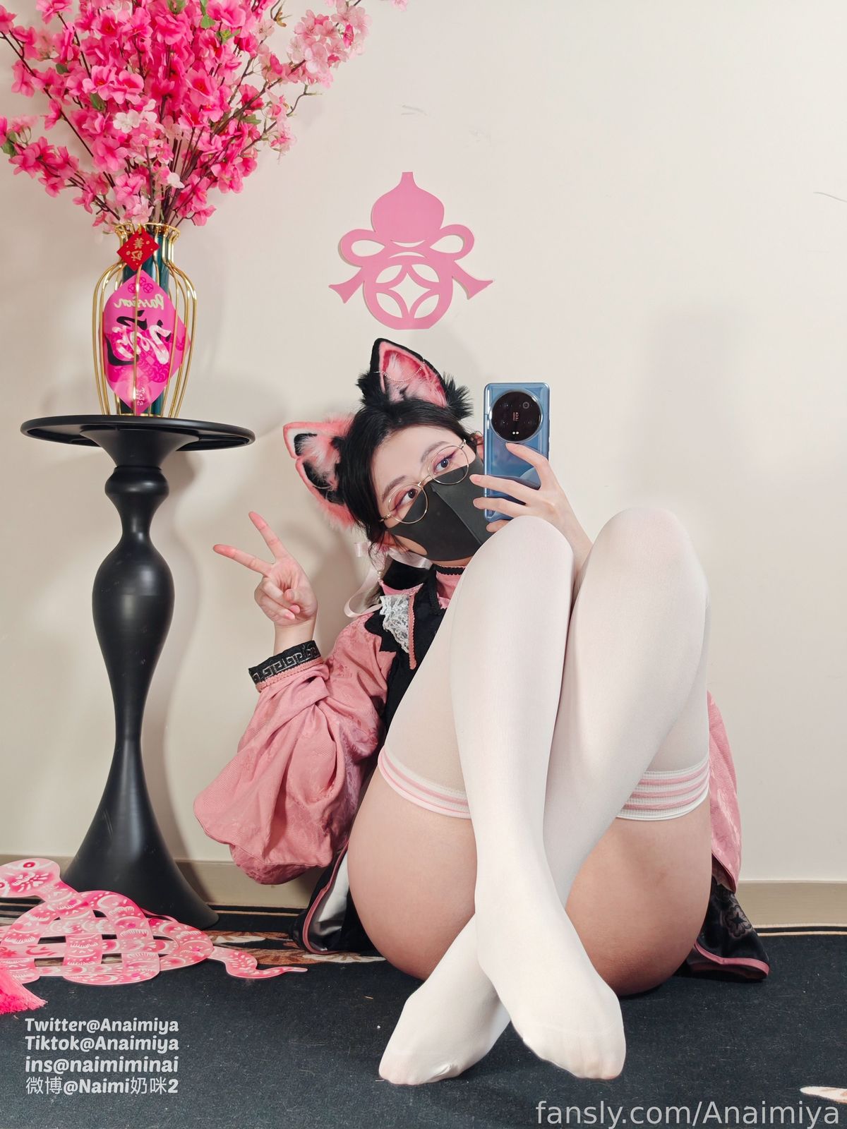 Coser@Anaimiya奶咪 – OnlyFan 2025年2月新作 春在枝头桃花已盛 (24P – 1V)