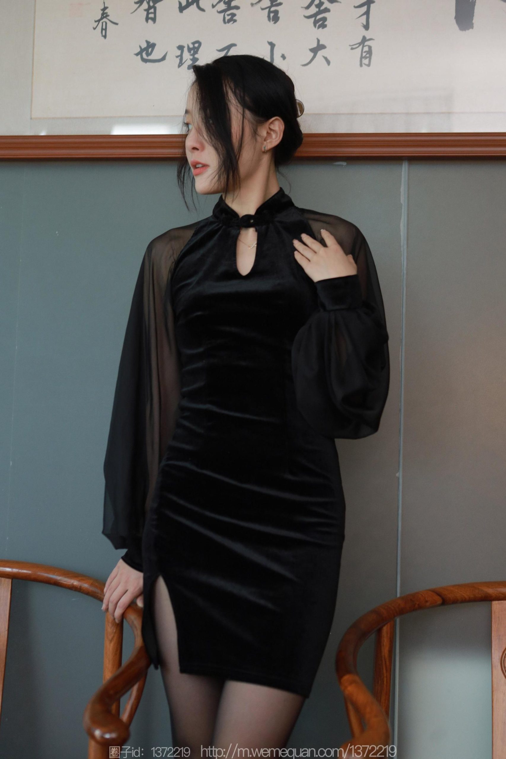 IESS异思趣向 - 模特：婉萍 《黑色蔷薇》