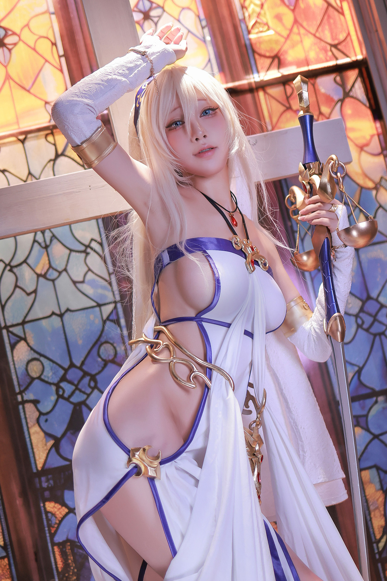 Cosplay 水淼Aqua 剑之圣女 Set.02