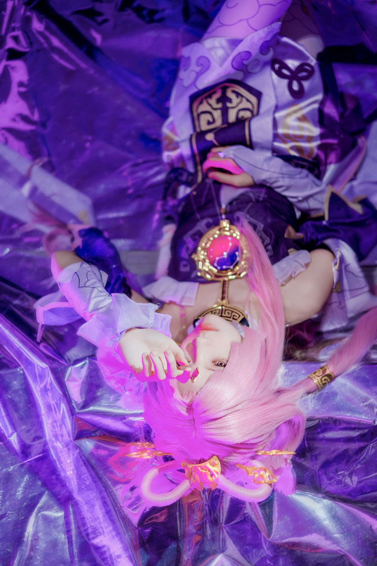 Coser@桜桃喵 – 符玄 (28P – 2V)