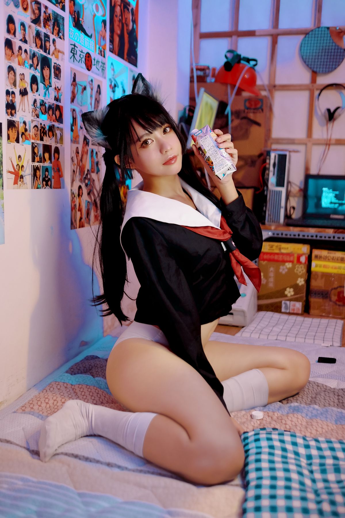 Coser@PingPing – Kuroneko (32P)
