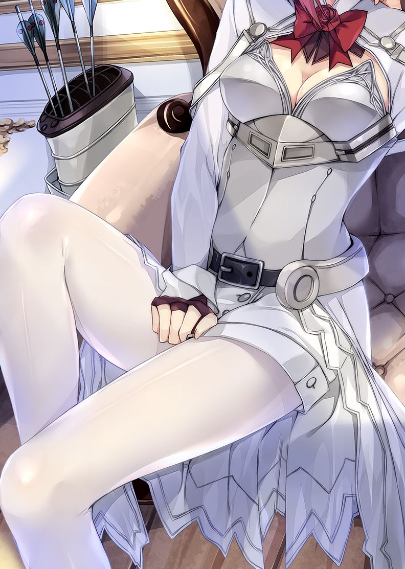 动漫少女唯美图片 修长美腿让人无法离开视线