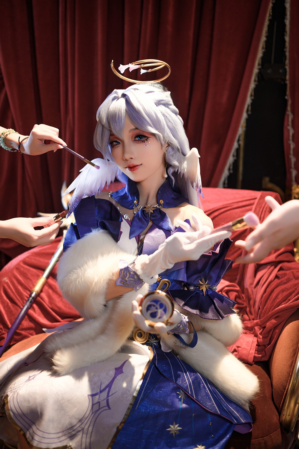 Cosplay 狐玖玖 崩坏 星穹铁道 知更鸟(70P)