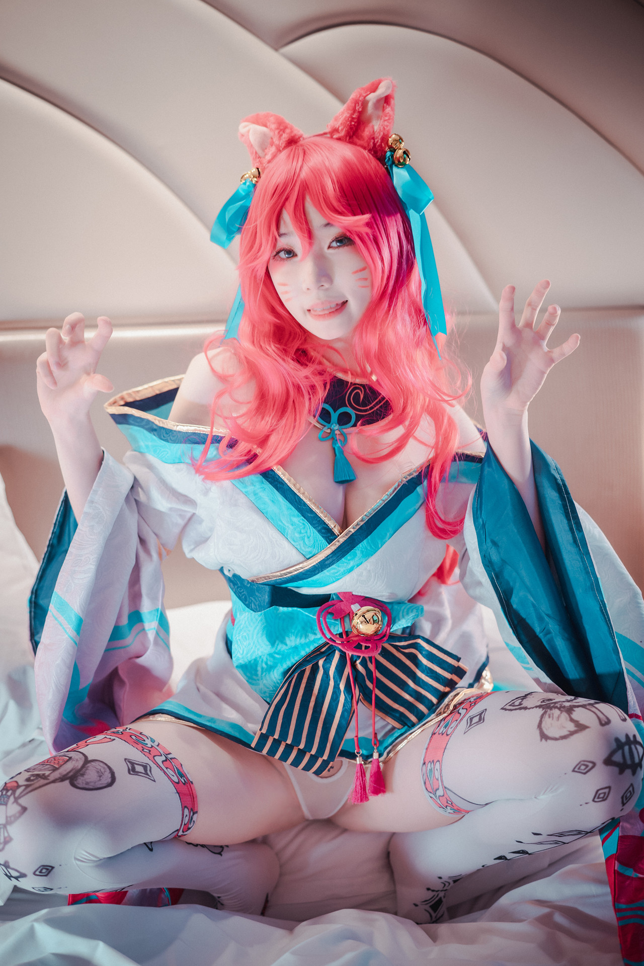Bambi 밤비, DJAWA ‘Spirit Blossom Ahri’ Set.01(50P)