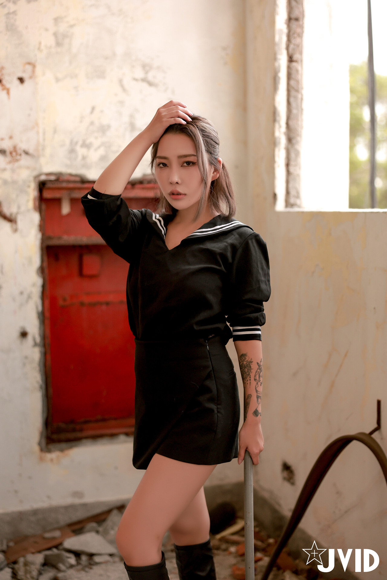 JVID Stacy & 肉包Mini(51P)