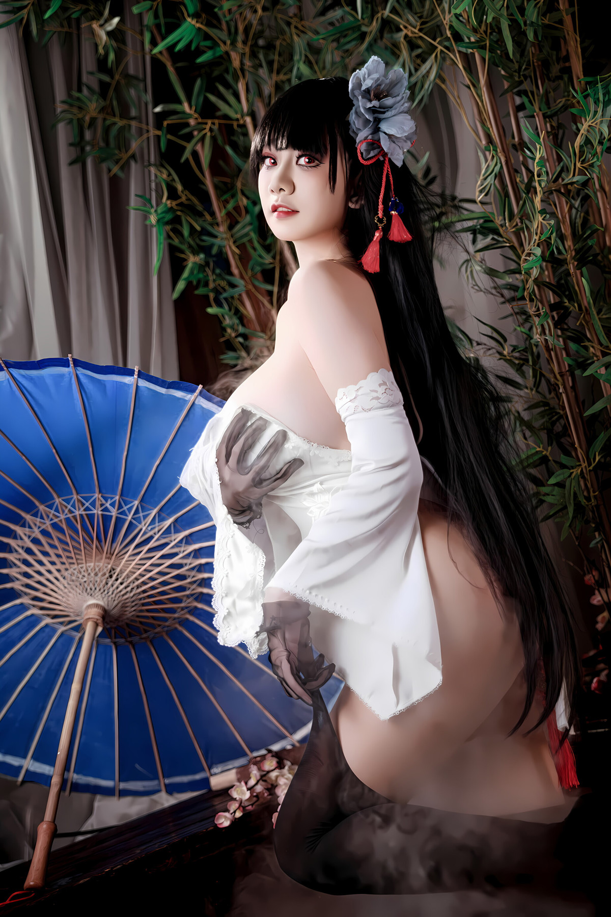 Cosplay 阿雪雪 – 碧蓝航线 逸仙 中式 Set.02