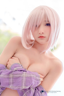[Fantasy Factory] 小丁 – Cosplay Mashu Kyrielight – FateGrand Order