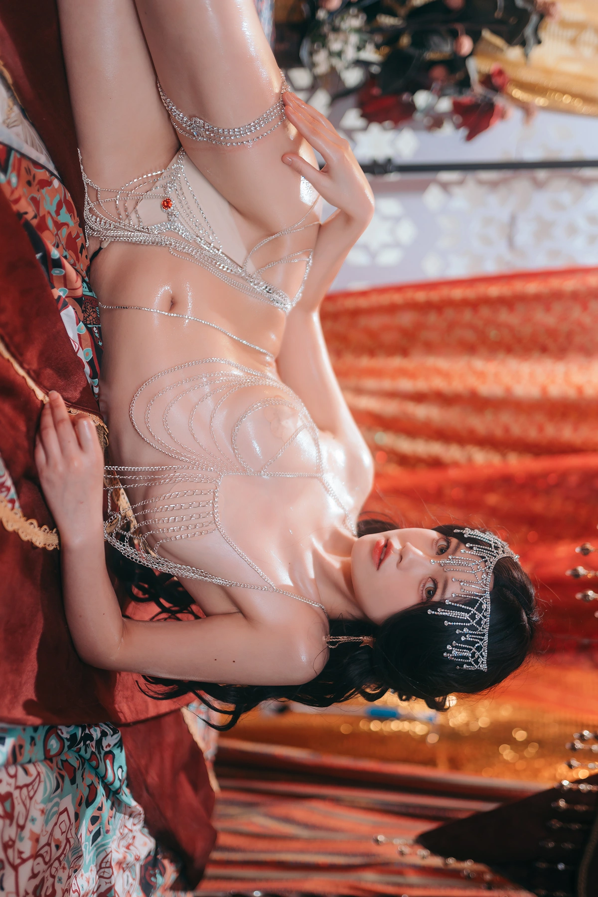 Cosplay 千反田鹿子 – 私人身体链