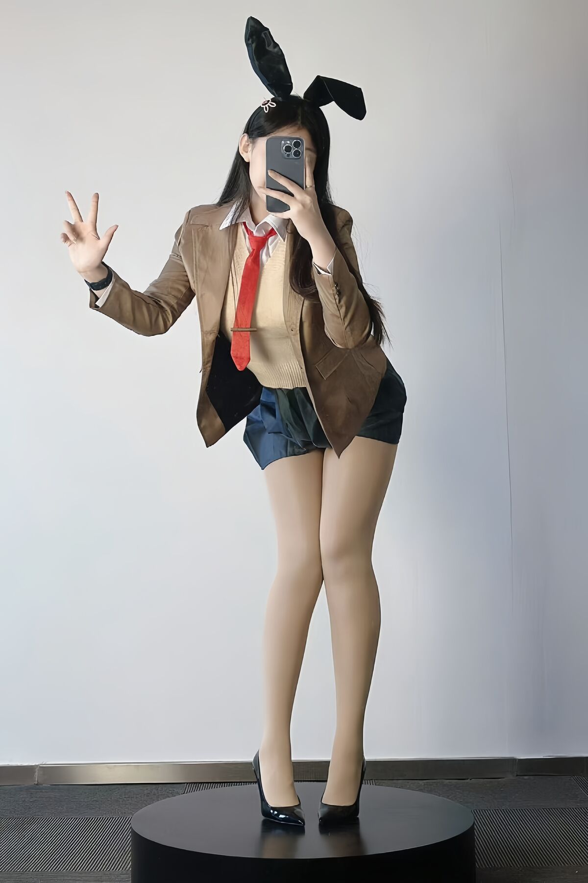 Mei Shao Nu Baby 美邵女Baby – 兔女郎学姐性感肉丝 (41P)