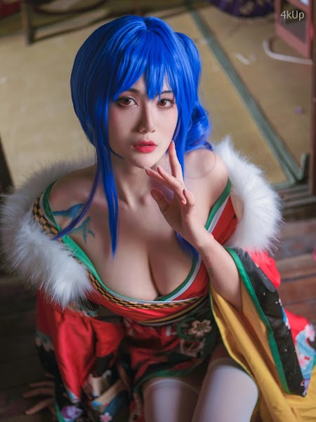Coser@一米八的大梨子 圣姨和服