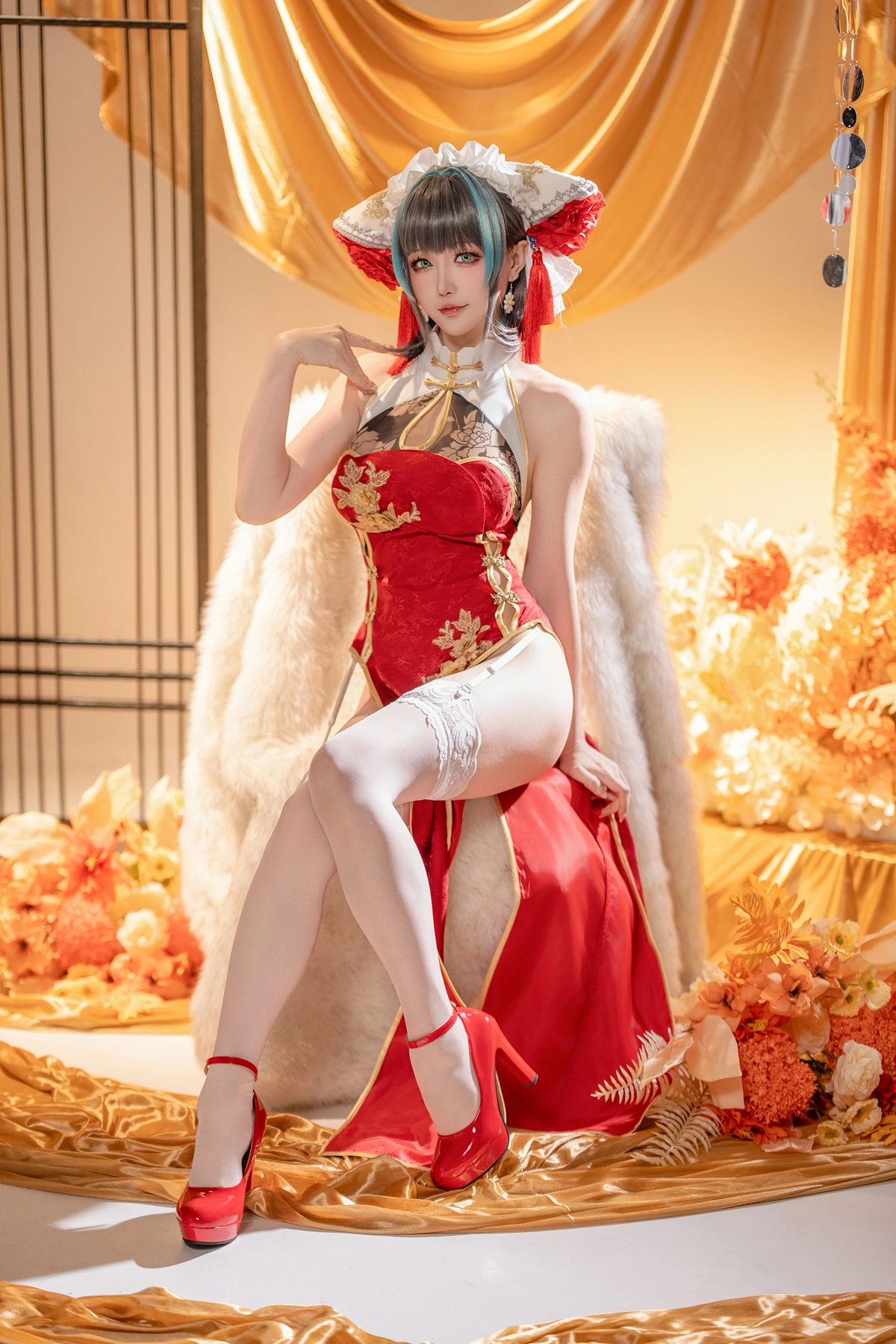 Cosplay 星之迟迟Hoshilily – 碧蓝航线柴郡