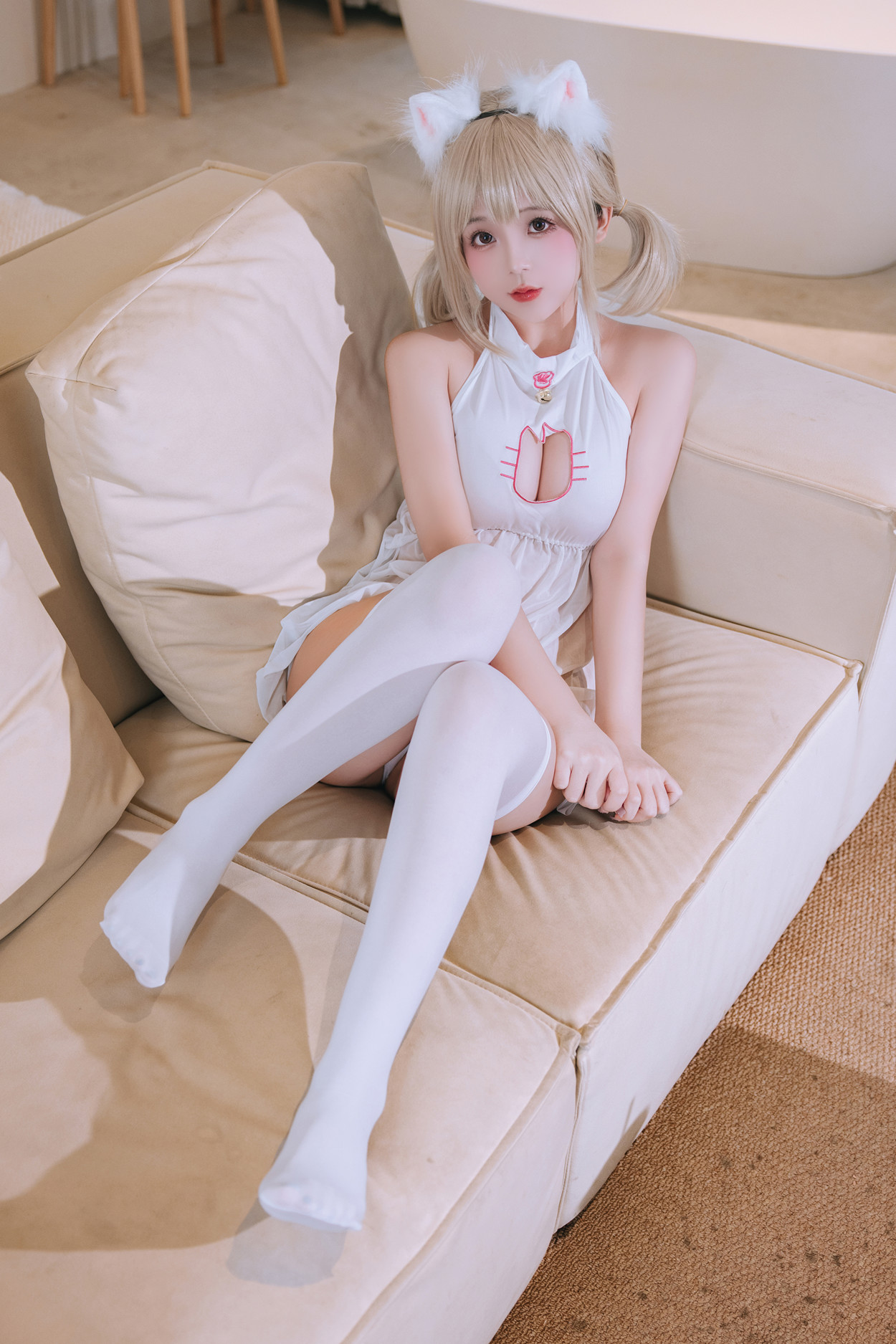 Cosplay Rinaijiao日奈娇 波斯猫 Set.01(48P)