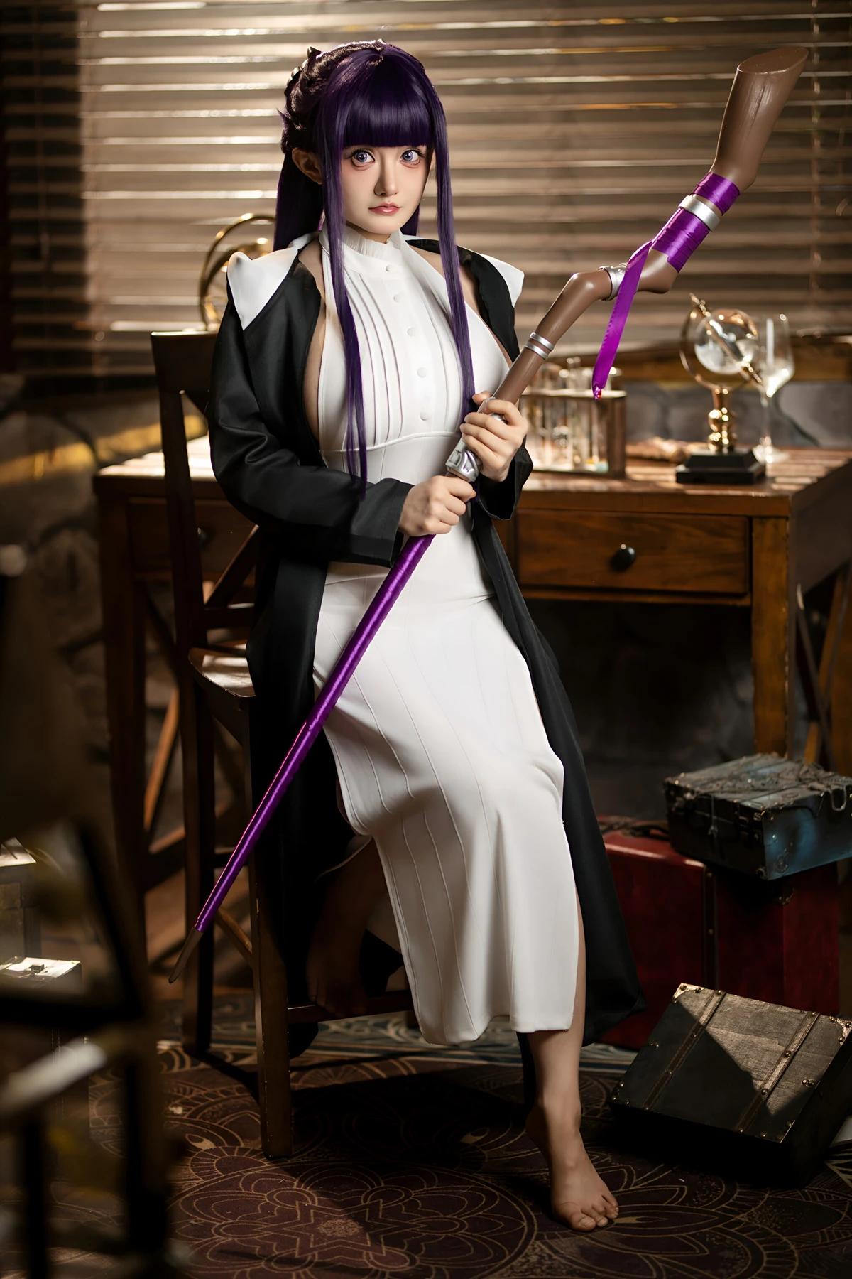 Cosplay 虎牙古阿扎 – 菲伦 Set.02