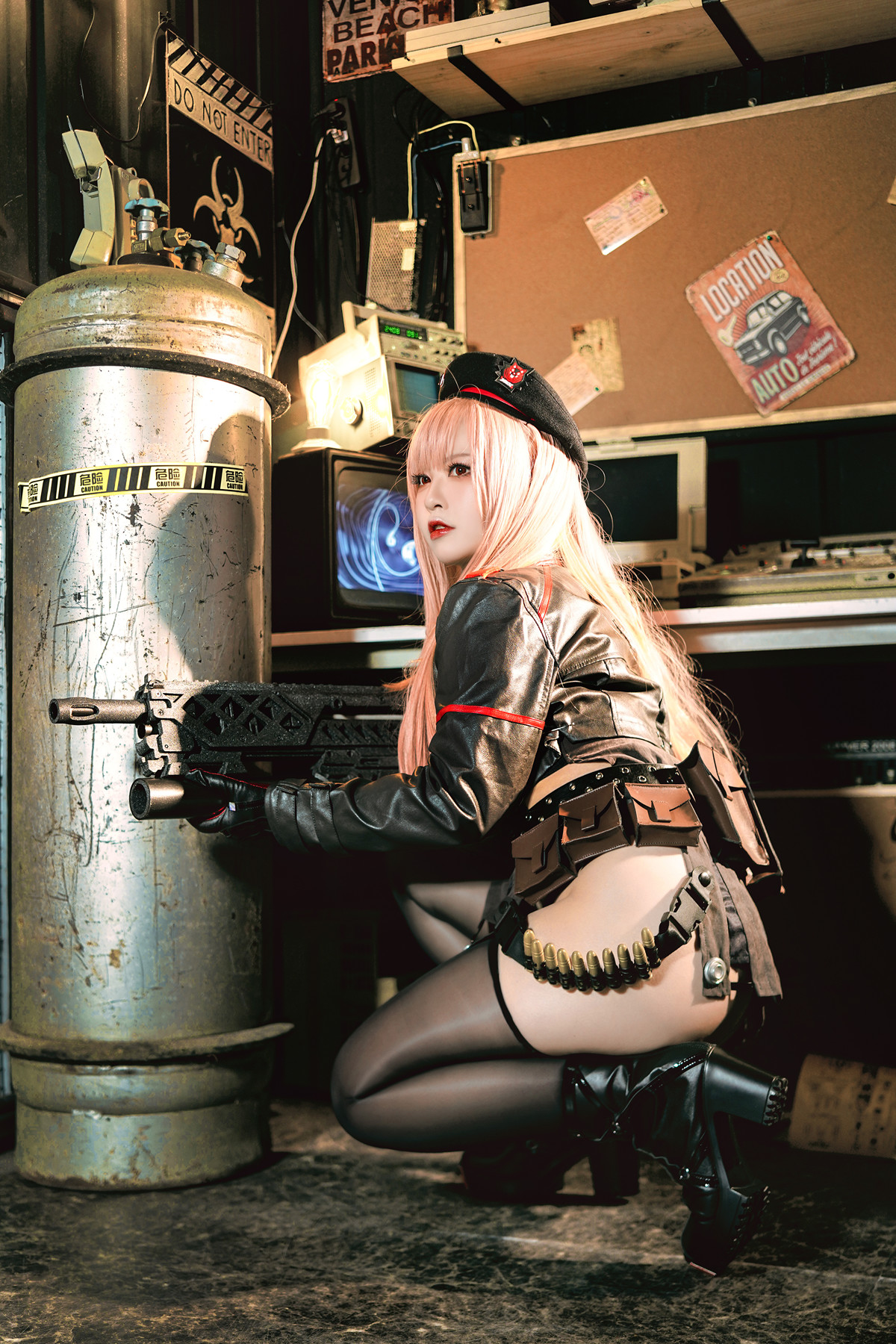 Cosplay 半半子Banbanko NIKKE 拉毗(54P)