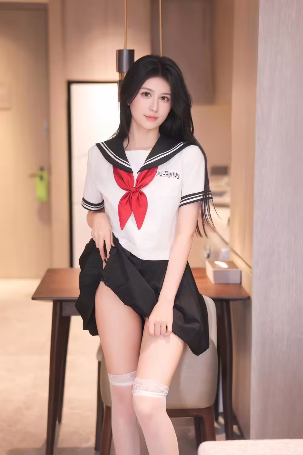[網路收集系列] shelly詩莉吖 – 秀人網模特 JK學生裝[81P]
