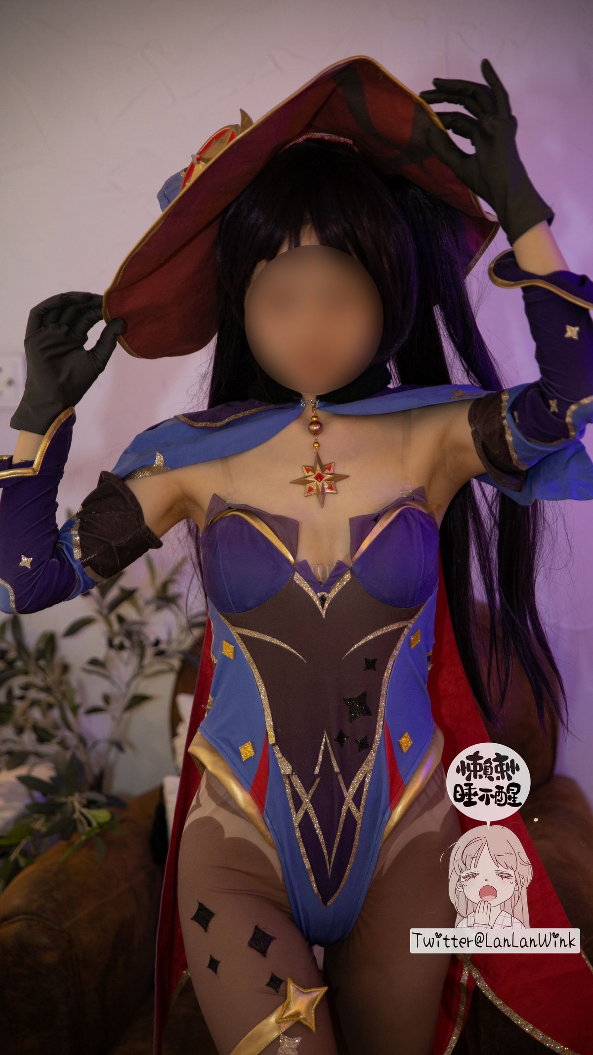 Coser@懒懒睡不醒 – 莫娜 (74P – 1V)