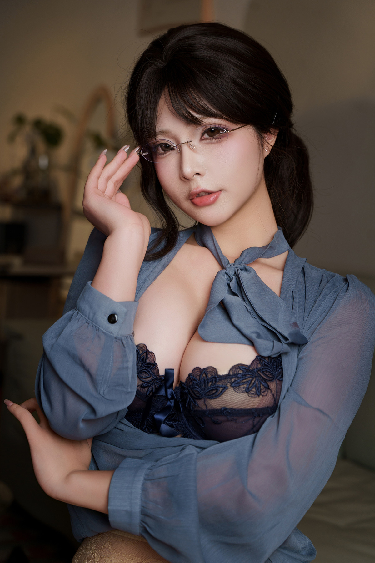 Cosplay Yuuhui玉汇 – 夜班族 Set.02(51P)