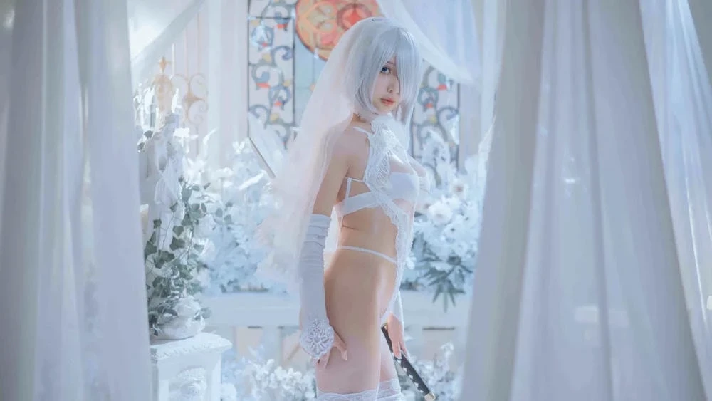 [網路收集系列]蜜蜜子Kimmie cosplay 2B[50P]