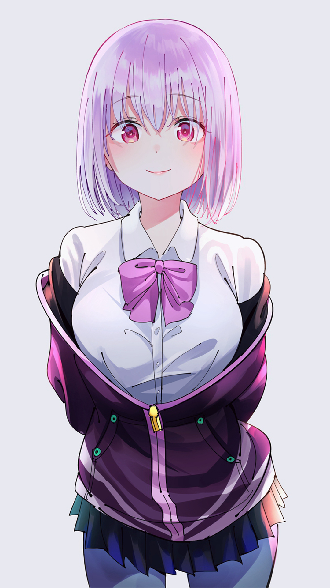 二次元动漫美女插画