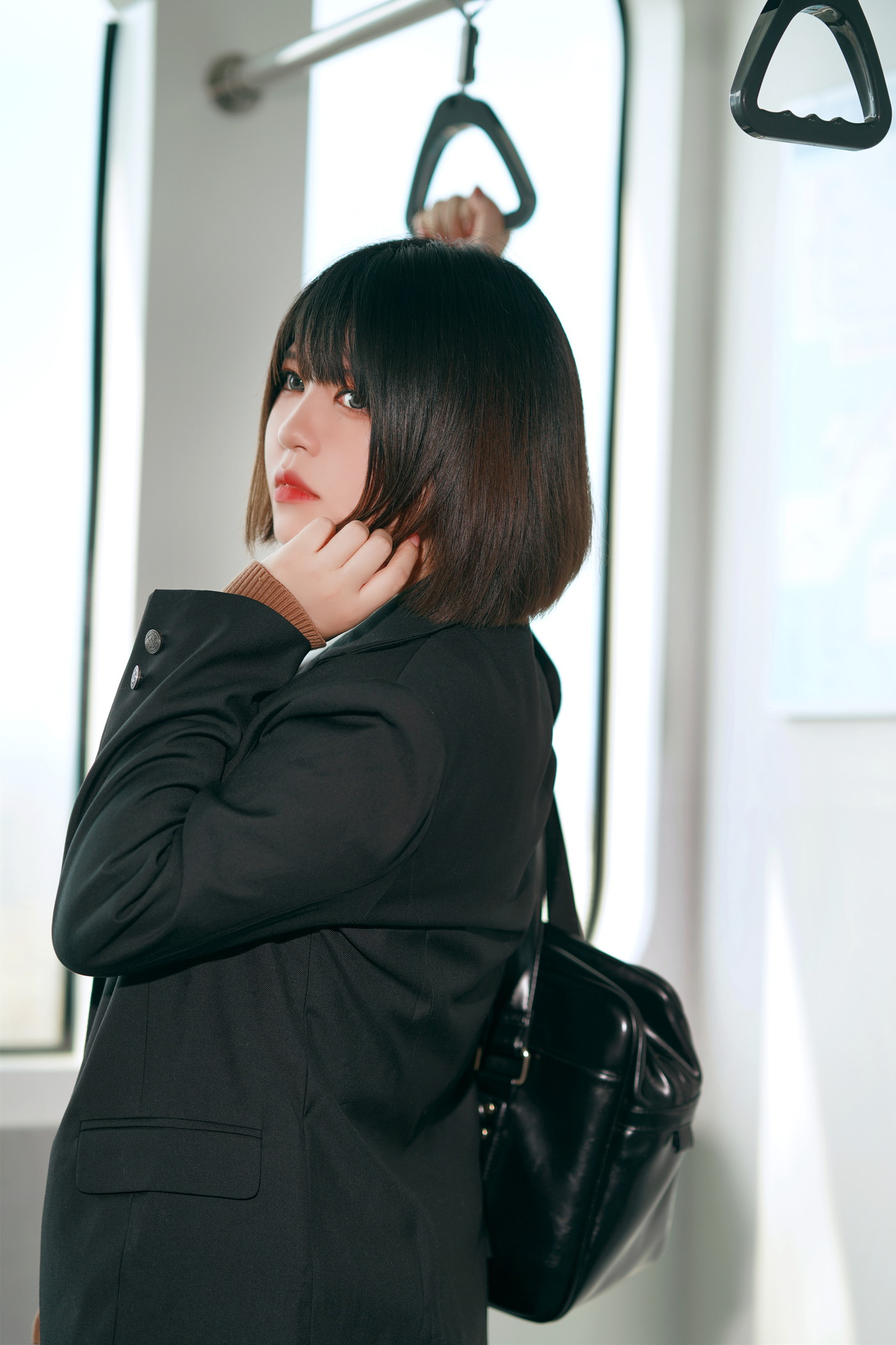 Cosplay 半半子Banbanko 彼女の制服(50P)