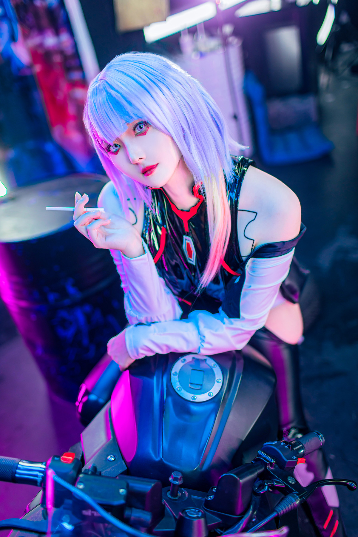 Cosplay Natsuko夏夏子 赛博朋克边缘行者Lucy(70P)