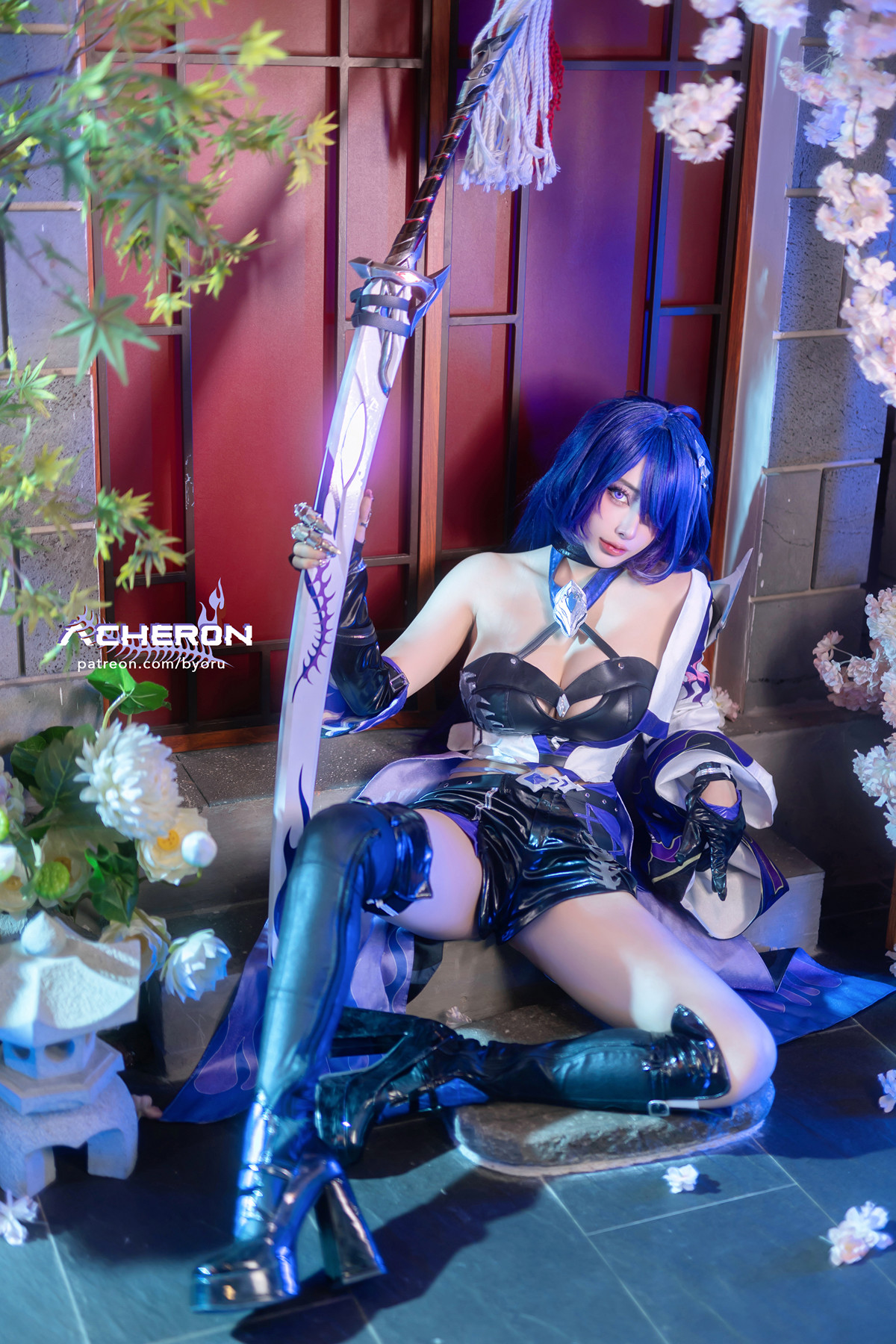 Cosplay 日本性感萝莉Byoru Acheron 黄泉（星铁）(59P)