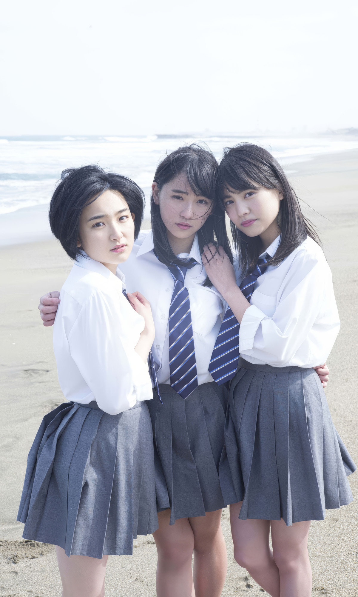 松永有紗・早乙女ゆう・浅川梨奈, デジタル週プレ写真集 「2代目週プレ3姉妹 青春の1ページ」 Set.02