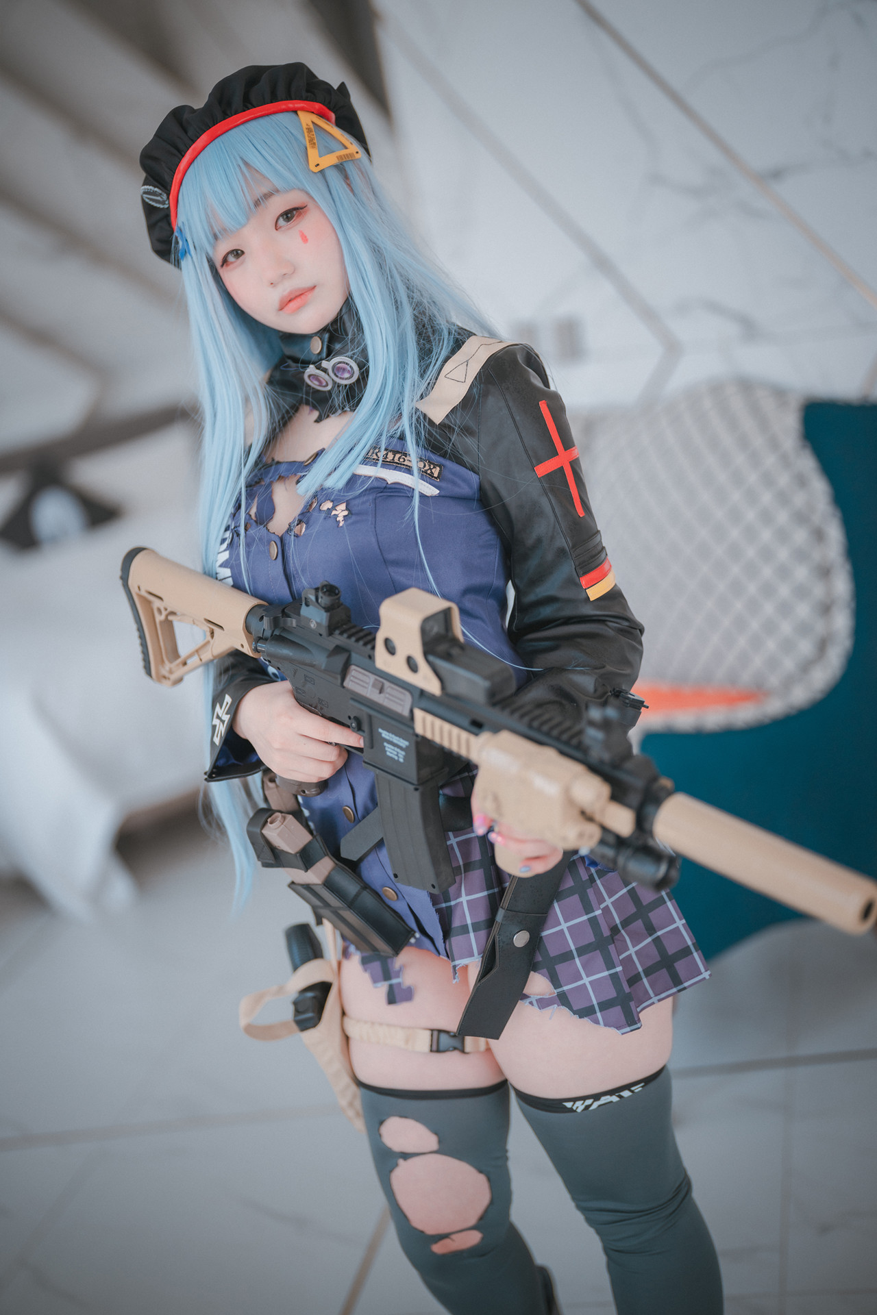 Mimmi 밈미, DJAWA ‘Girls’ Frontline HK416 Damaged Ver.’ Set.01(45P)