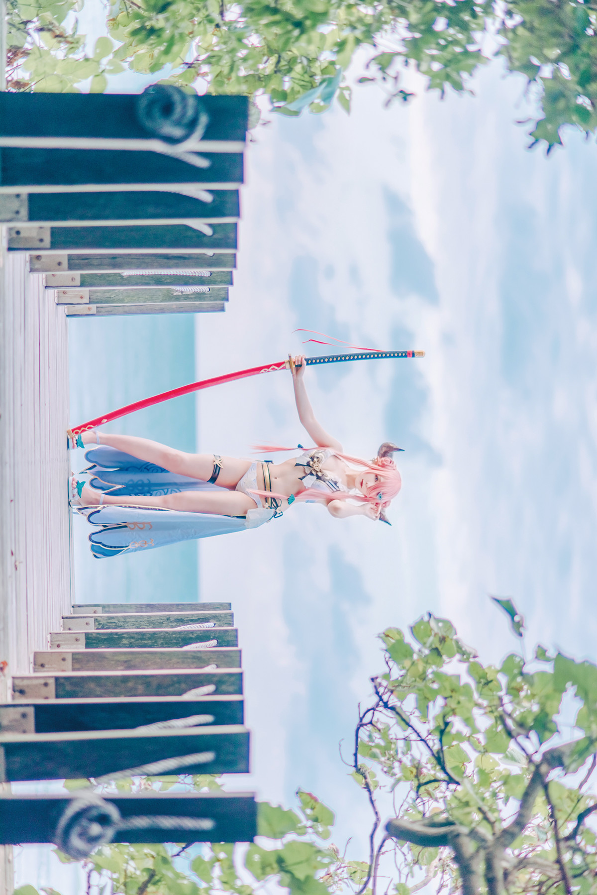 Cosplay 霜月shimo 碧蓝幻想 娜尔梅亚 Set.01(45P)