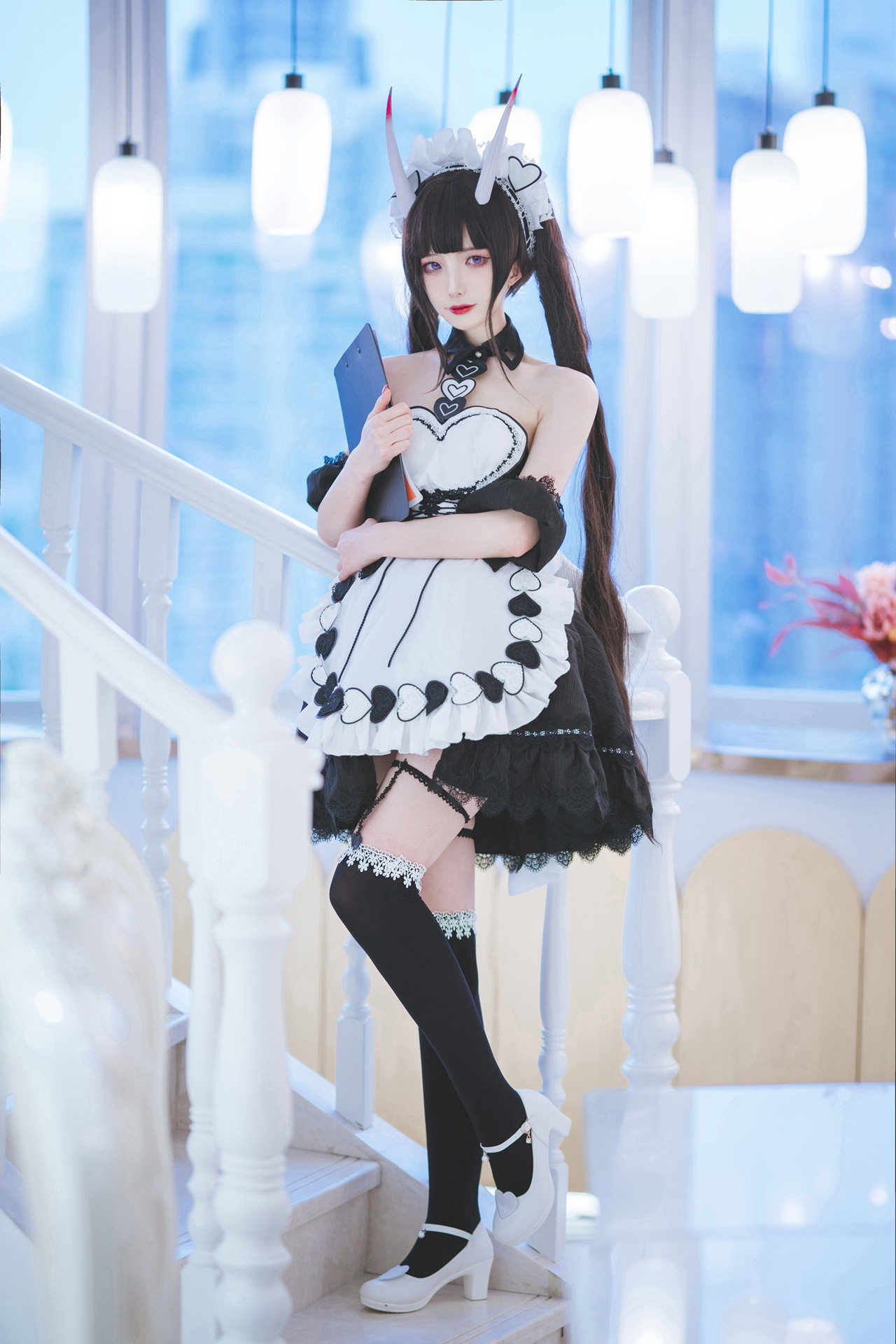 Cosplay 封疆疆v 能代女仆(40P)