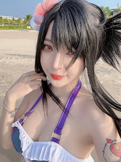 Coser@UmekoJ – Tifa Lockhart Swimsuit – Final Fantasy