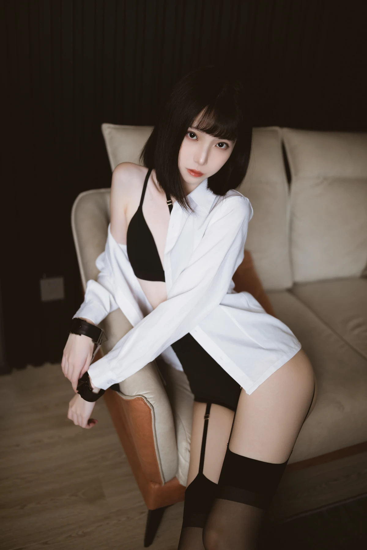 Cosplay 许岚LAN – 醉酒OL