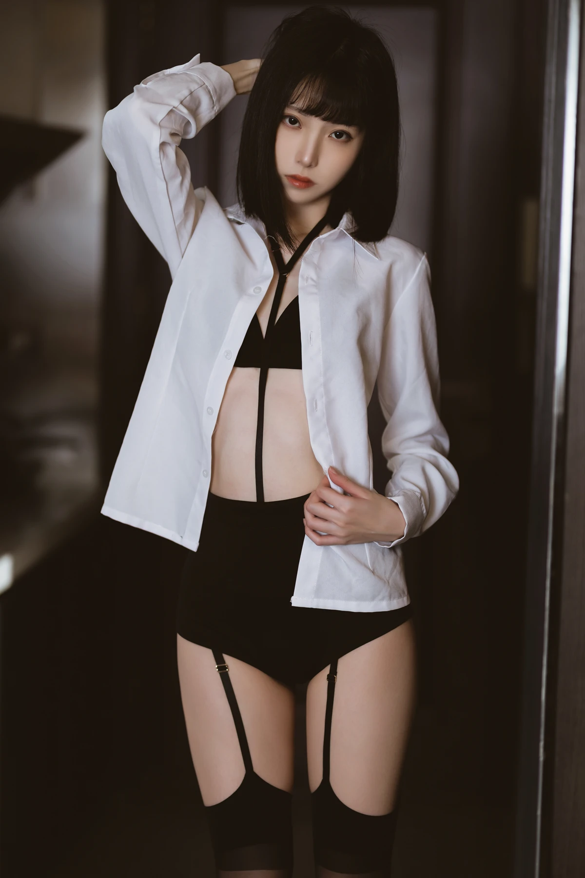 Cosplay 许岚LAN – 醉酒OL