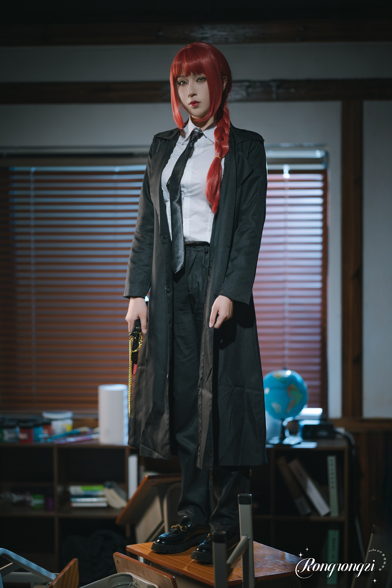 Cosplay 洛璃LoLiSAMA 链锯人 玛奇玛(45P)
