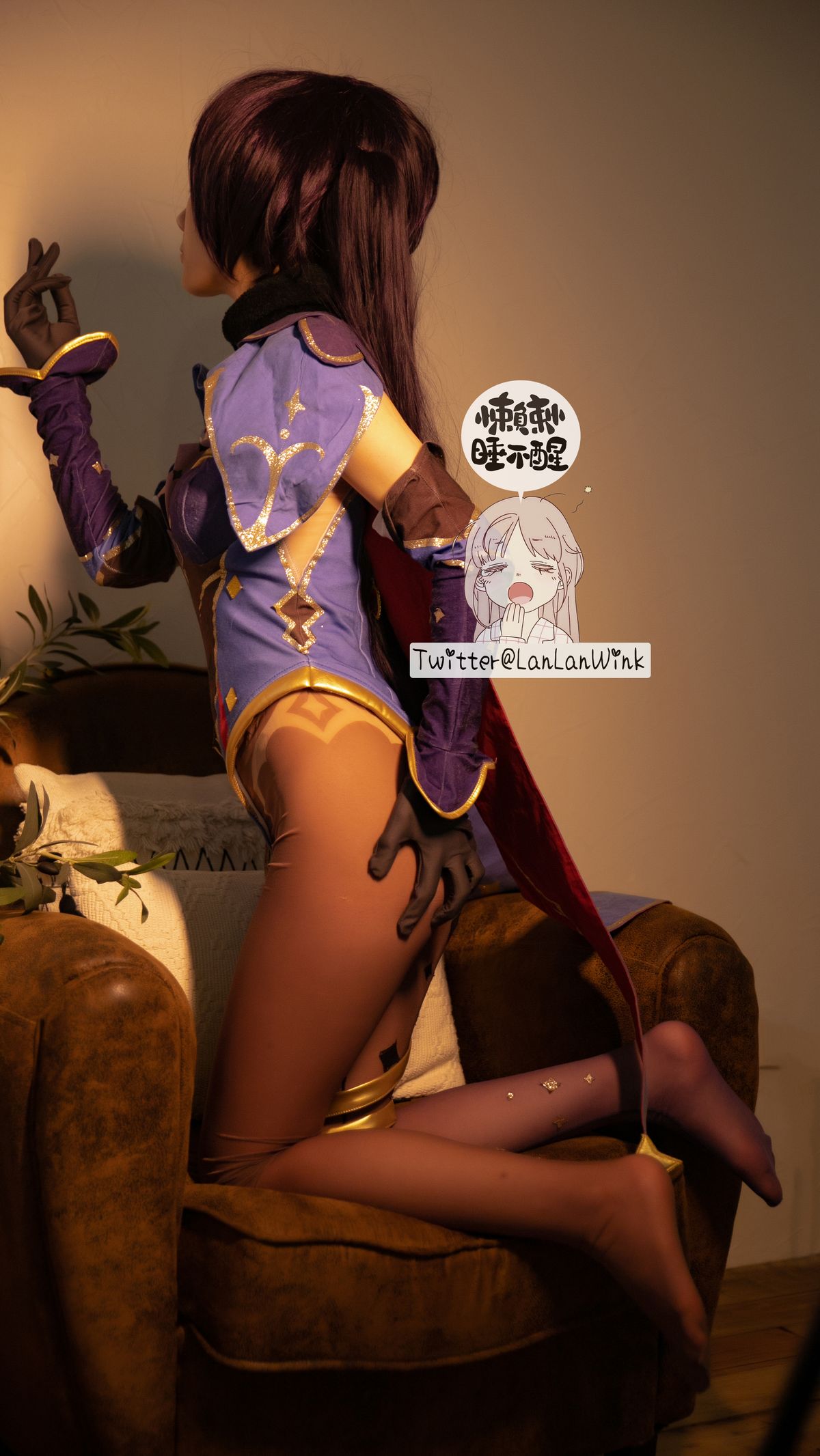 Coser@懒懒睡不醒 – 莫娜 (74P – 1V)