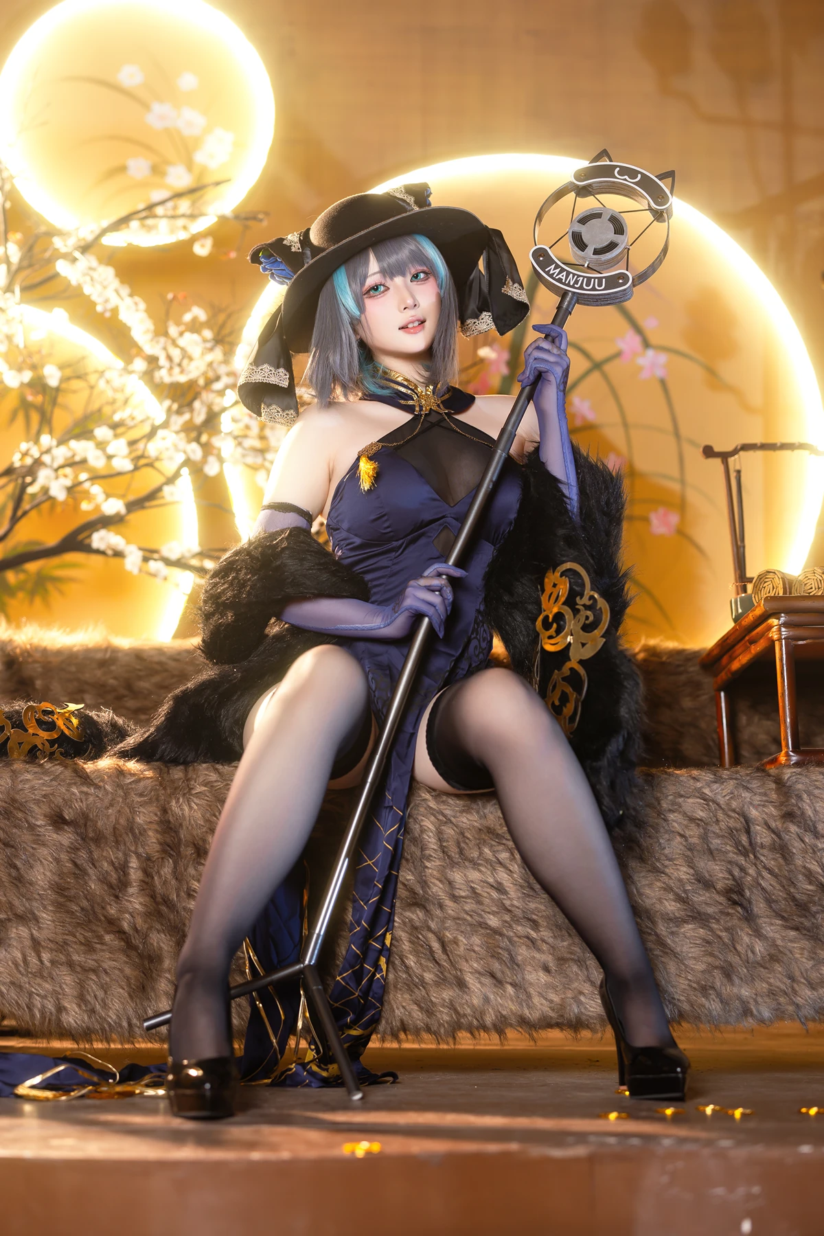 Cosplay 屿鱼 – 金装猫猫头(61P)