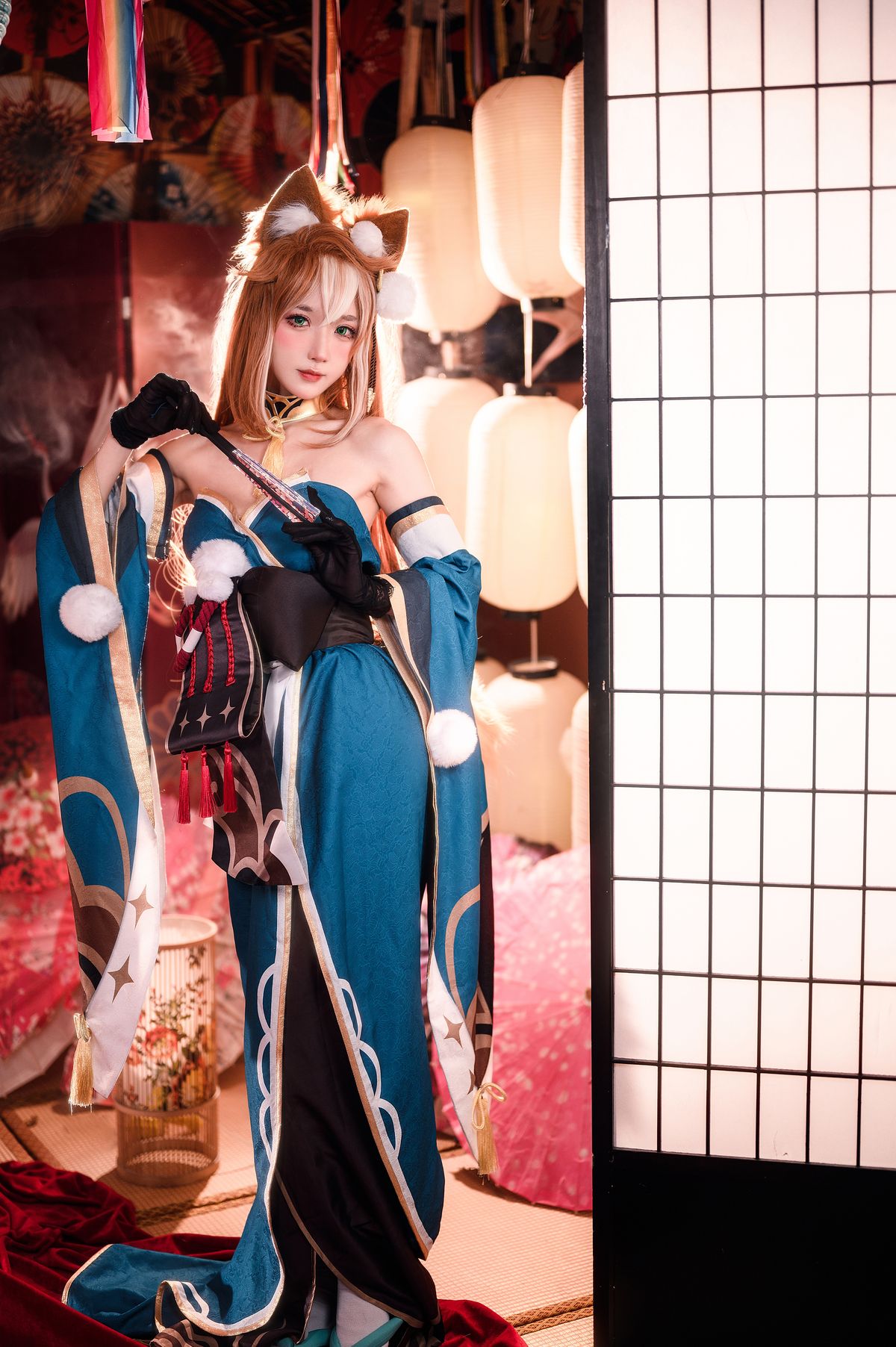Coser@阿半今天很开心 – 原神 希娜小姐 (43P)